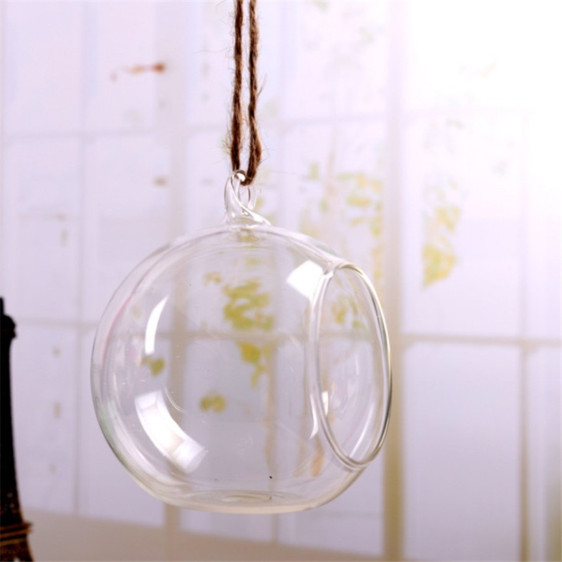 ที่แขวนแก้วที่ใส่เทียนทีไลท์ Globe Package Improved Plant Terrariums Glass Orbs Air Plants Tea Light Candles