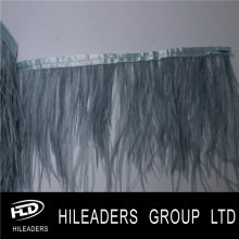 WRT1172 Gray Color Ostrich Feather Trimming