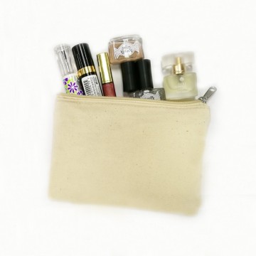 Fold canvas material wash bag