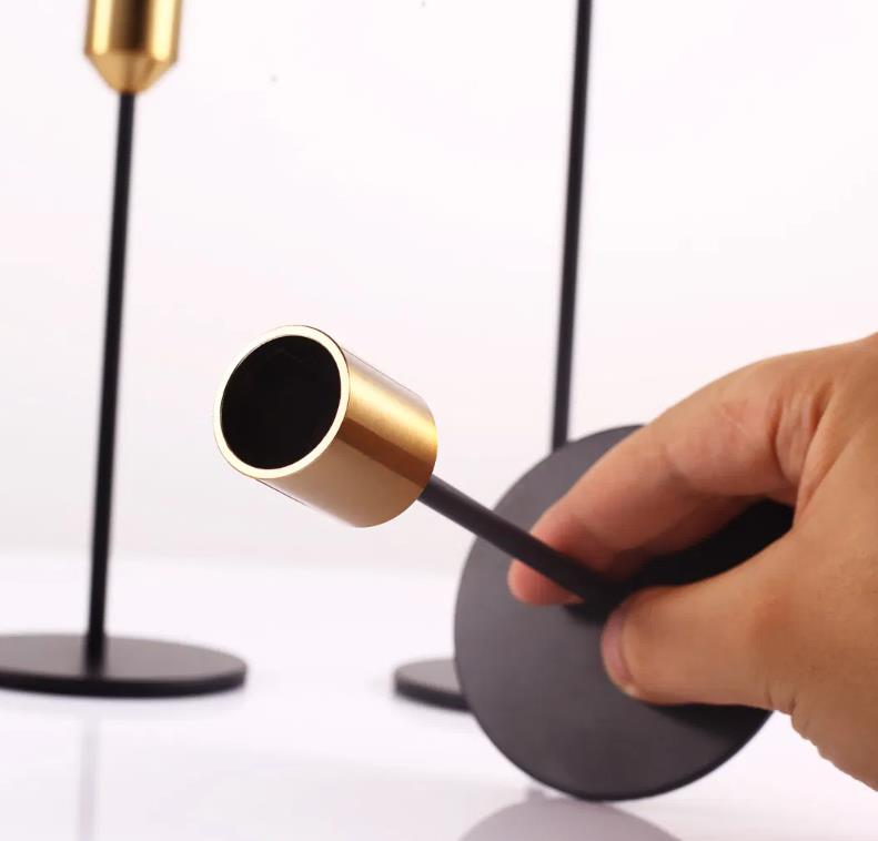 Індывідуальны трымальнік для свечак для падсвечнікаў