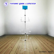 12 Capacities Cap Display Rack / Spinner Stand