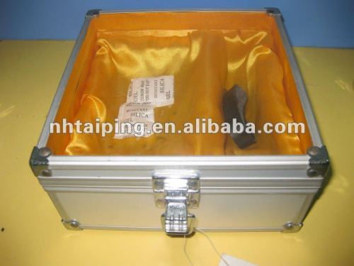 Aluminum tool case/ gift box with acrylic lid for display