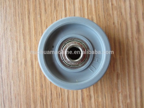 plastic transport wheel for plastic roller wheel conveyor