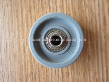 plastic transport wheel for plastic roller wheel conveyor