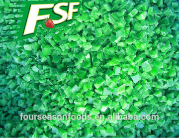 IQF Frozen Green Pepper Dice 2015 new price new crop new price