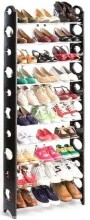 Plastic shoe store shelf