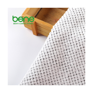 Benyi Carpet Fabric PFD White Printable Chenille Fabric for Prayer Mats & Indoor Use