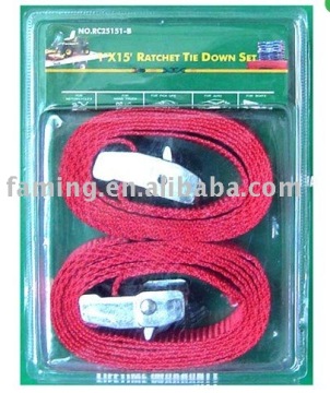 38mmx2.5m motorcycle ratchet strap assembly