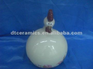 ceramic easter hen