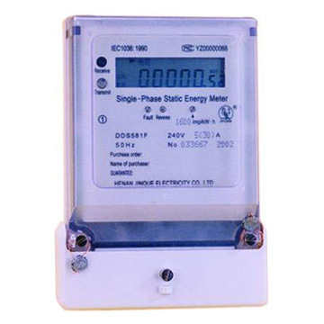 Single Phase Multi-Tariff Energy Meter
