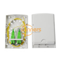 White Indoor Fiber Distribution Box Optic Socket