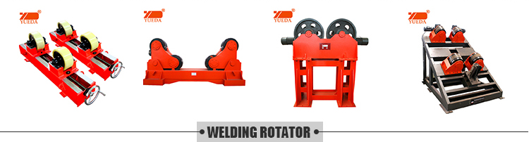 Yueda svetspositioner med chuck / svetsning skivspelare / svets roterande arbetsbord
