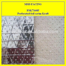 Perforated Foil scrim Kraft