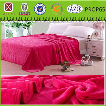 home textile solid color flannel blanket