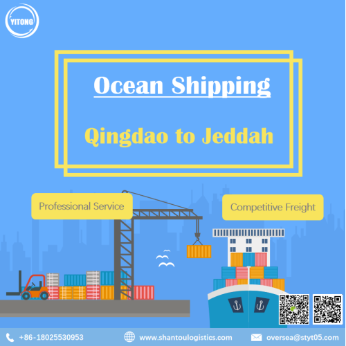 Freight de mer de Qingdao à Jeddah