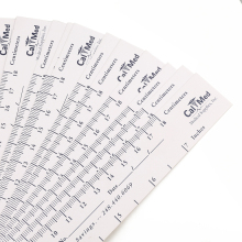 Meter Metric Disposable Paper Measuring Tape For Wound