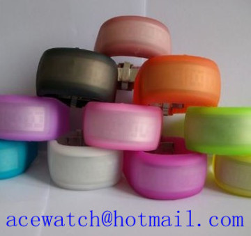 2011 Hot Sell LED digital watch and silicone wrist watch