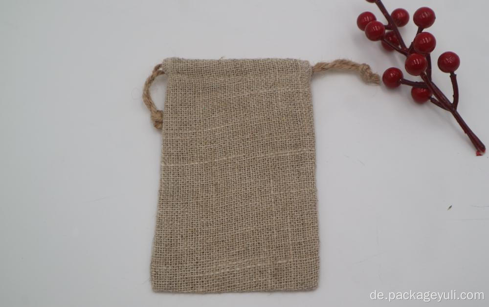 Jute Draw String Geschenkbeutelbeutel