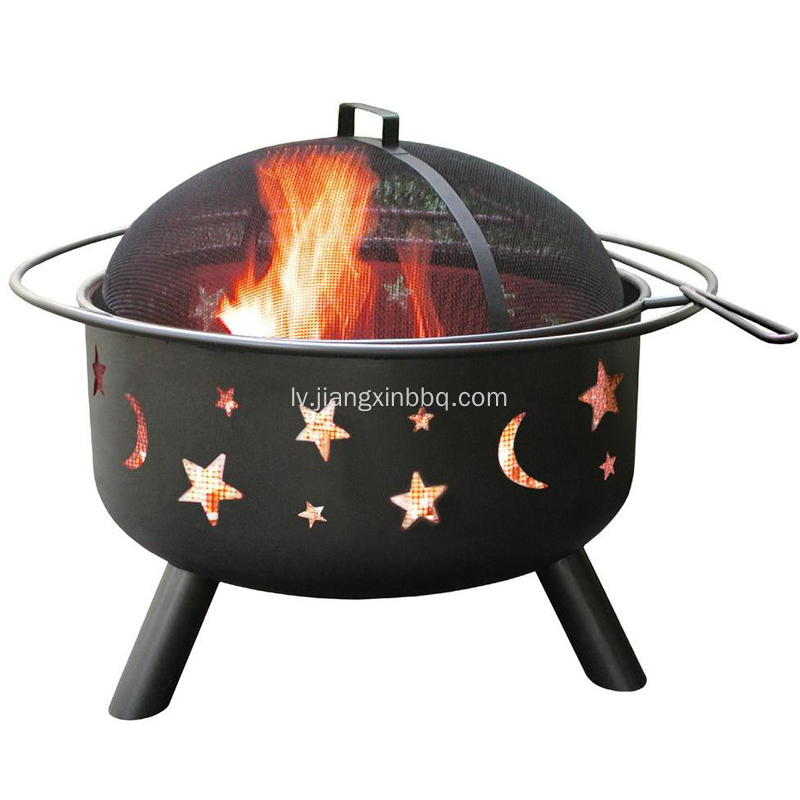 24 collas Sky Stars and Moons Fire Pit