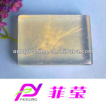 Transparent soap base