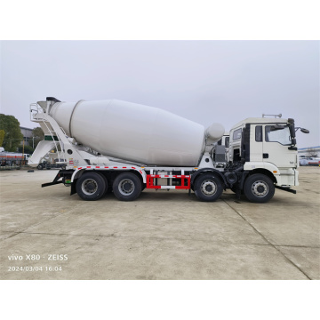 12m3 camion de mélangeur en béton Shacman