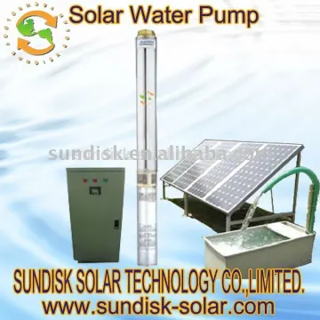 solar submersible water pump