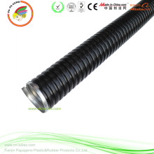 High temperature resistant PVC metallic flexible conduits