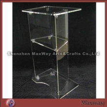 Dismountable Perspex Speach Dais with Storage