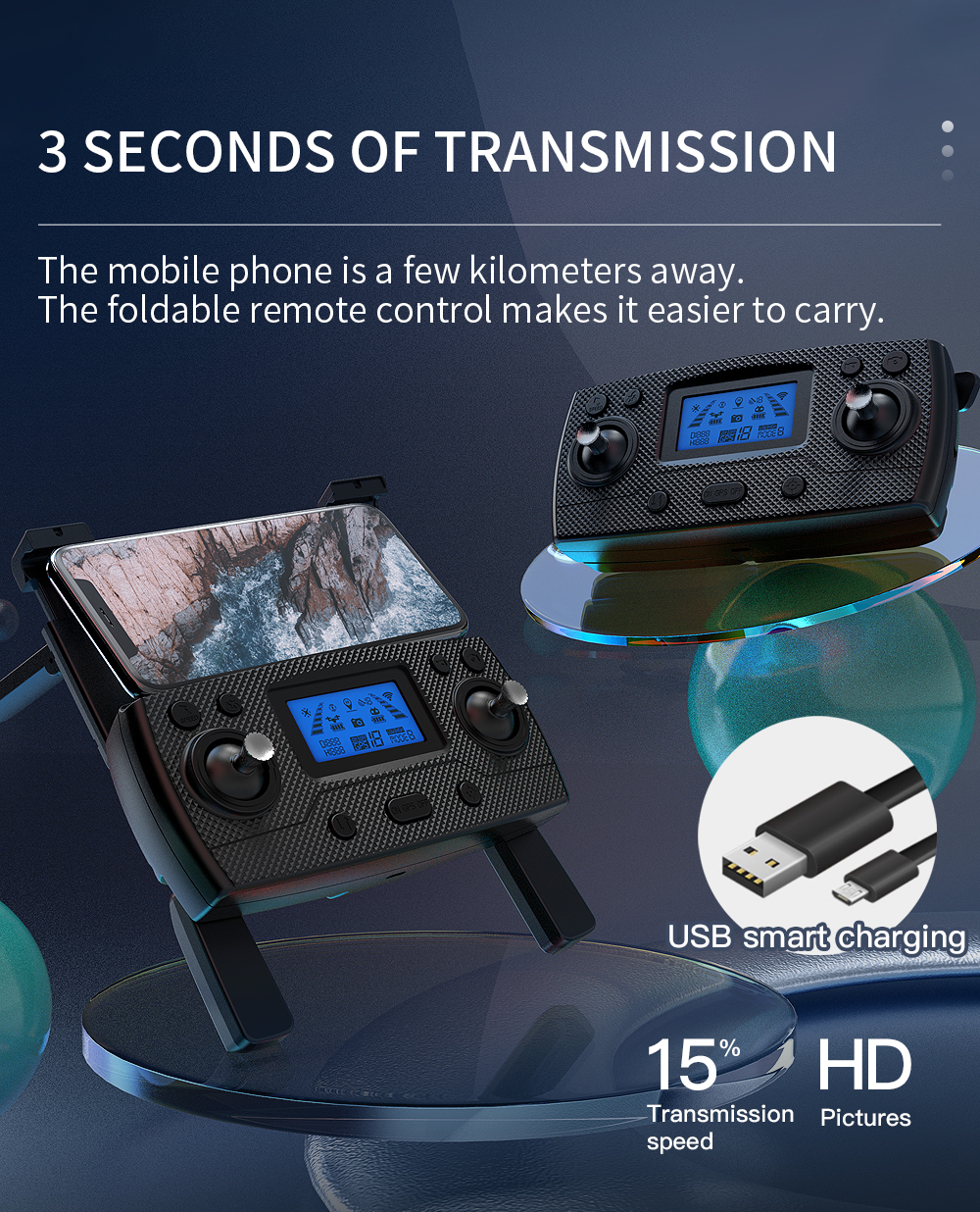 ZLL SG907SE Electrically adjustable camera brushless UAV HD 4K aerial photography remote control aircraft four axis aircraft