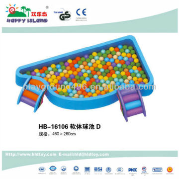 Kids Plastic Ball Pool Slide For Playing