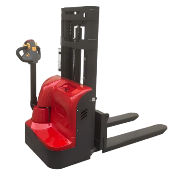 Offset walking-style all-electric forklift truck2