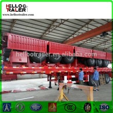 3 Axles 12 Twist Locks utility cargo box trailer for sale