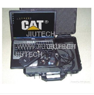 Caterpillar scanner Adapter III Comm 3 + laptop +CAT SIS 201