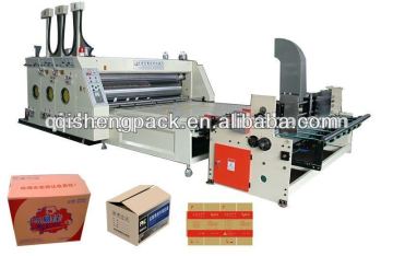 Automatic Combined slotter and flexo printer machine