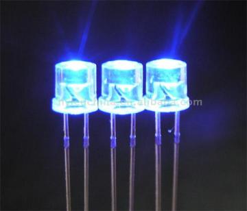5mm With Flat Top LEDs (blue)