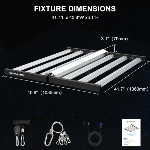 Luce di coltivazione a LED ad alta resa 720W Spectrum Full Spectrum