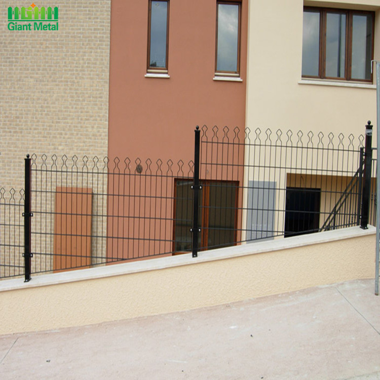 Welded Polyester Coated Decorative Prestige Mesh Fence