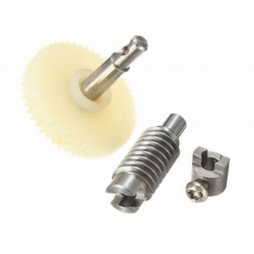 OEM toy worm gear and shaft, plastic nylon worm gear and shaft