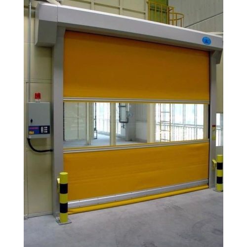 PVC Pintu Cepat Puerta De Alta Velocidad