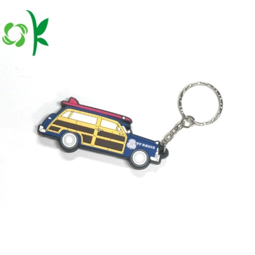 ซิลิโคนที่น่ารัก Key Chain ใหม่ล่าสุด Soft Key Ring