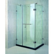 Rectangle Frameless Pivot Shower Stalls