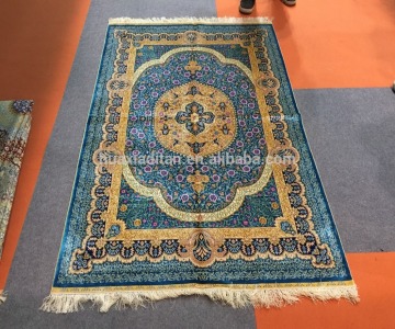 kashmir tabriz iranian silk carpet