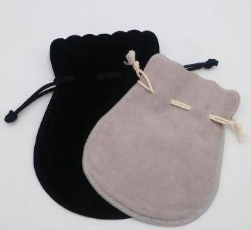 custom velvet drawstring pouch bag