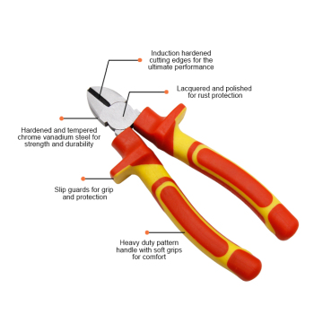 Professional VDE diagonal  cutting pliers