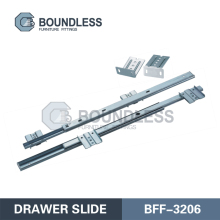 Computer keyboard drawer slide