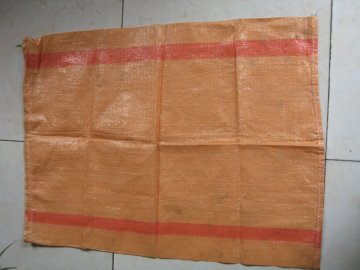 orange pp woven bag/wheat bag/grain bag/wheat bag/vegtable bag