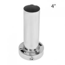 Universal Adjustable Round Exhaust Muffler Tip - Removable Sound Silencer