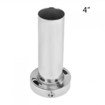 Universal Adjustable Round Exhaust Muffler Tip - Removable Sound Silencer