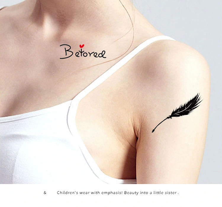 Tattoo Stickers Temporary Long Lasting Different Patterns for Beauty and Handsome