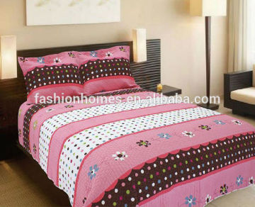 Child pink printed quilt/2014 new cotton fabric for bed sheets